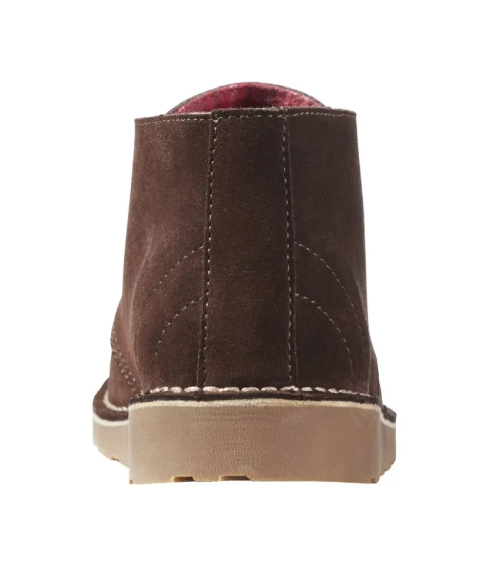 Clearance L.L.Bean "Women's Stonington Boots, Chukka Flannel-Lined"