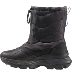 Outlet L.L.Bean "Women's Storm Chaser 6 Quilted Pull-On Boots, Waterproof Insulated" ClassicBlack