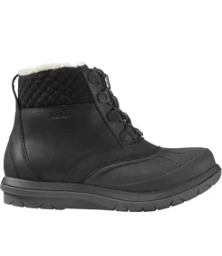 New L.L.Bean "Women's Storm Chaser Boots 5, Lace-Up" Black/Black