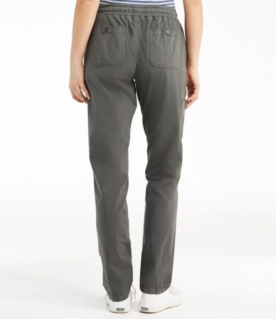 Flash Sale L.L.Bean "Women's Stretch Ripstop Pull-On Pants, Slim-Leg"