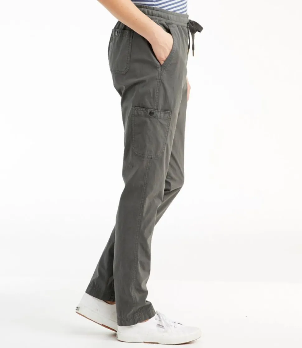 Flash Sale L.L.Bean "Women's Stretch Ripstop Pull-On Pants, Slim-Leg"