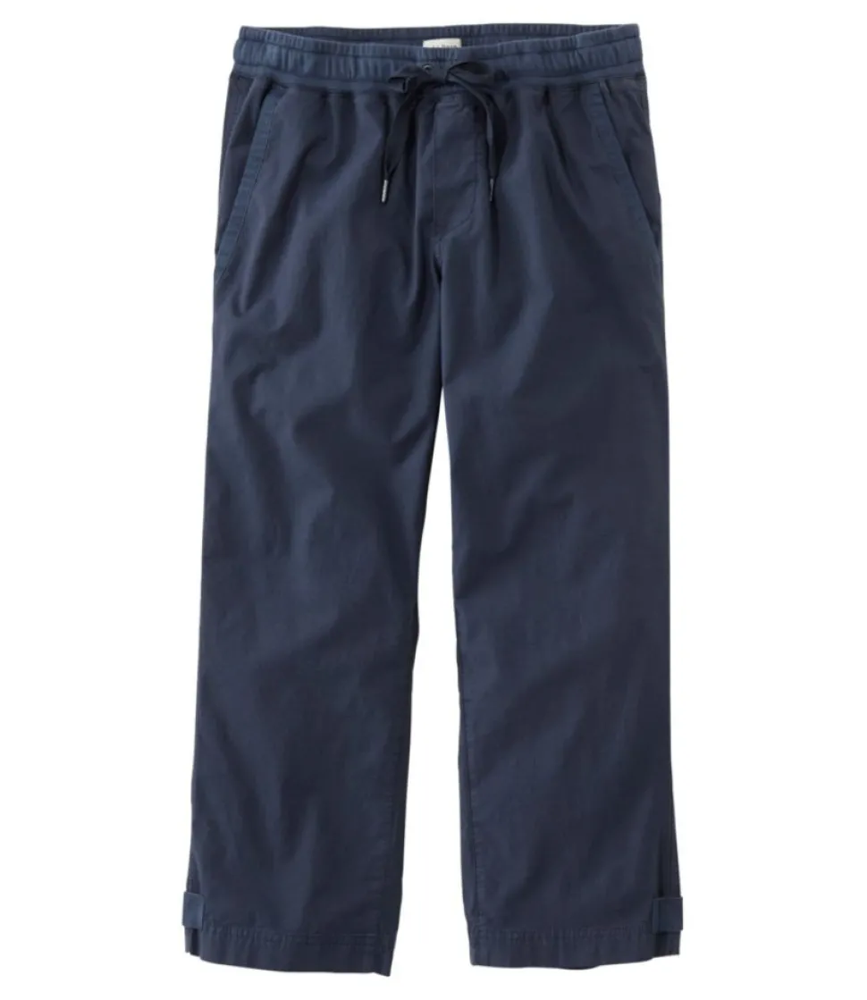 Shop L.L.Bean "Women's Stretch Ripstop Pull-On Capri Pants, Slim-Leg"