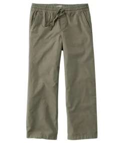 Sale L.L.Bean "Women's Stretch Ripstop Pull-On Pants, Wide-Leg Ankle"