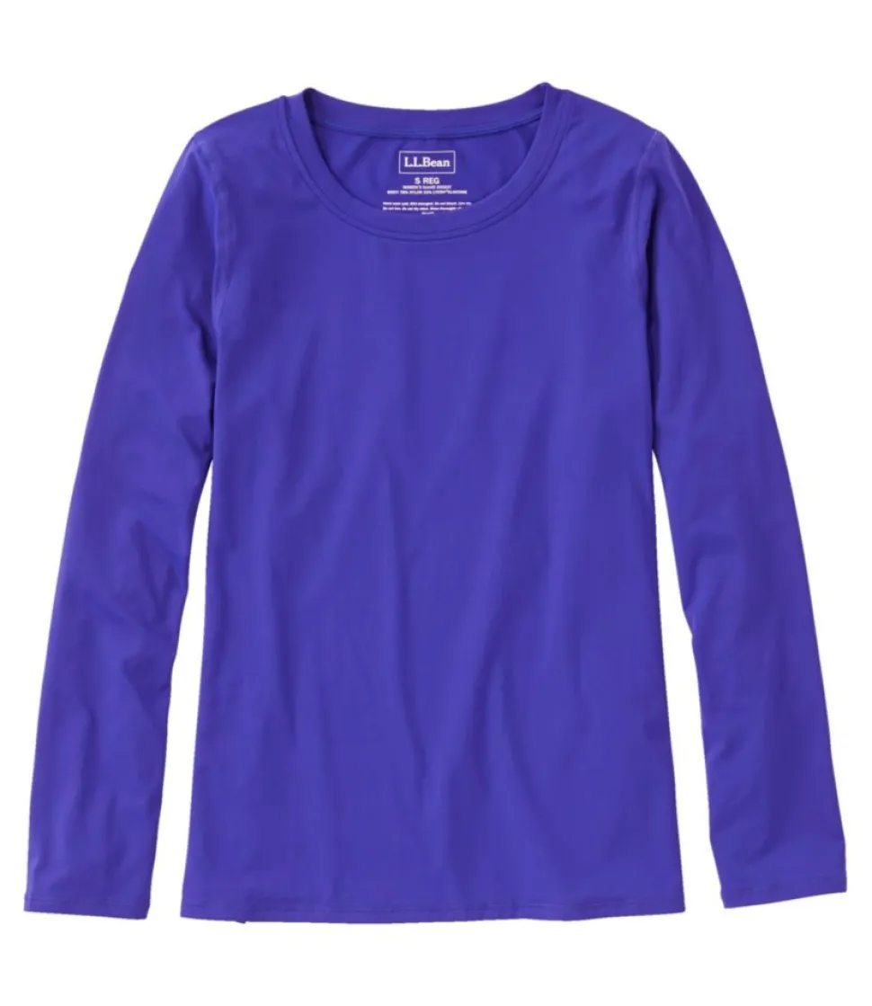 Outlet L.L.Bean "Women's SunSmart® UPF 50+ Sun Shirt" Cobalt