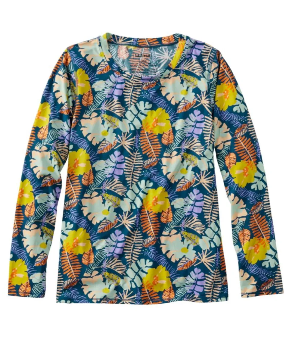 Clearance L.L.Bean "Women's SunSmart® UPF 50+ Sun Shirt, Print"