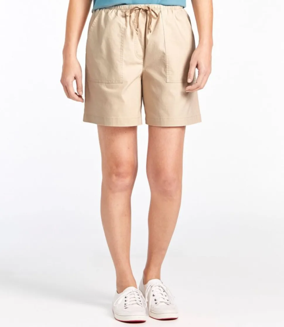 Shop L.L.Bean "Women's Sunwashed Canvas Shorts"
