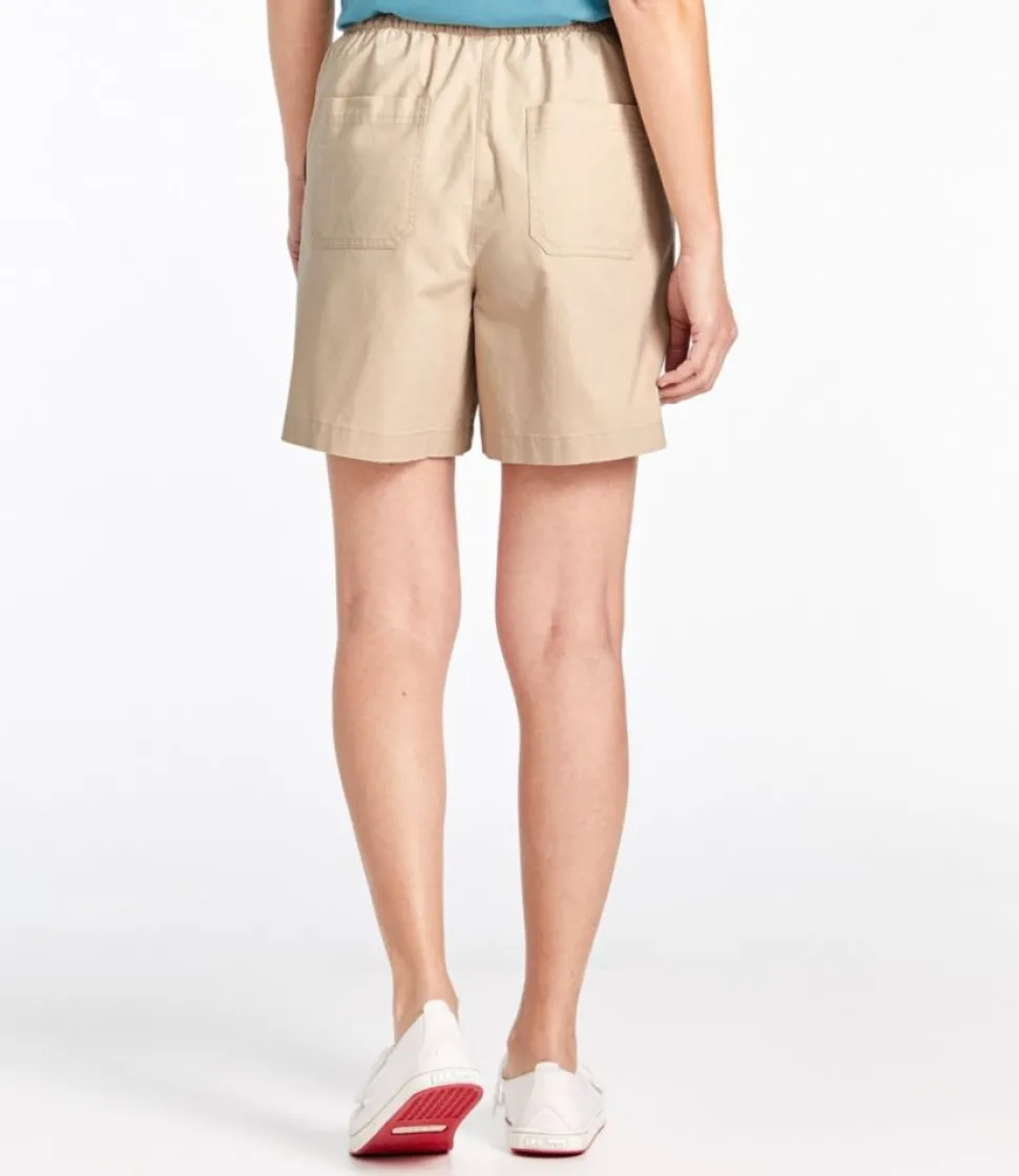 Shop L.L.Bean "Women's Sunwashed Canvas Shorts"