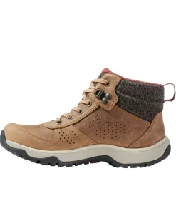 Sale L.L.Bean "Women's Trailduster Hiking Boots" Barley/RustOrange