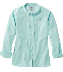 Best Sale L.L.Bean "Women's Tropicwear Pro Stretch Shirt, Long-Sleeve"