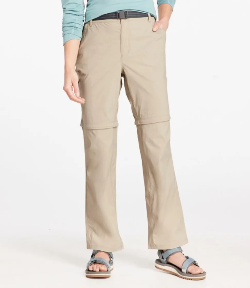 New L.L.Bean "Women's Tropicwear Zip-Off Pants, Mid-Rise"