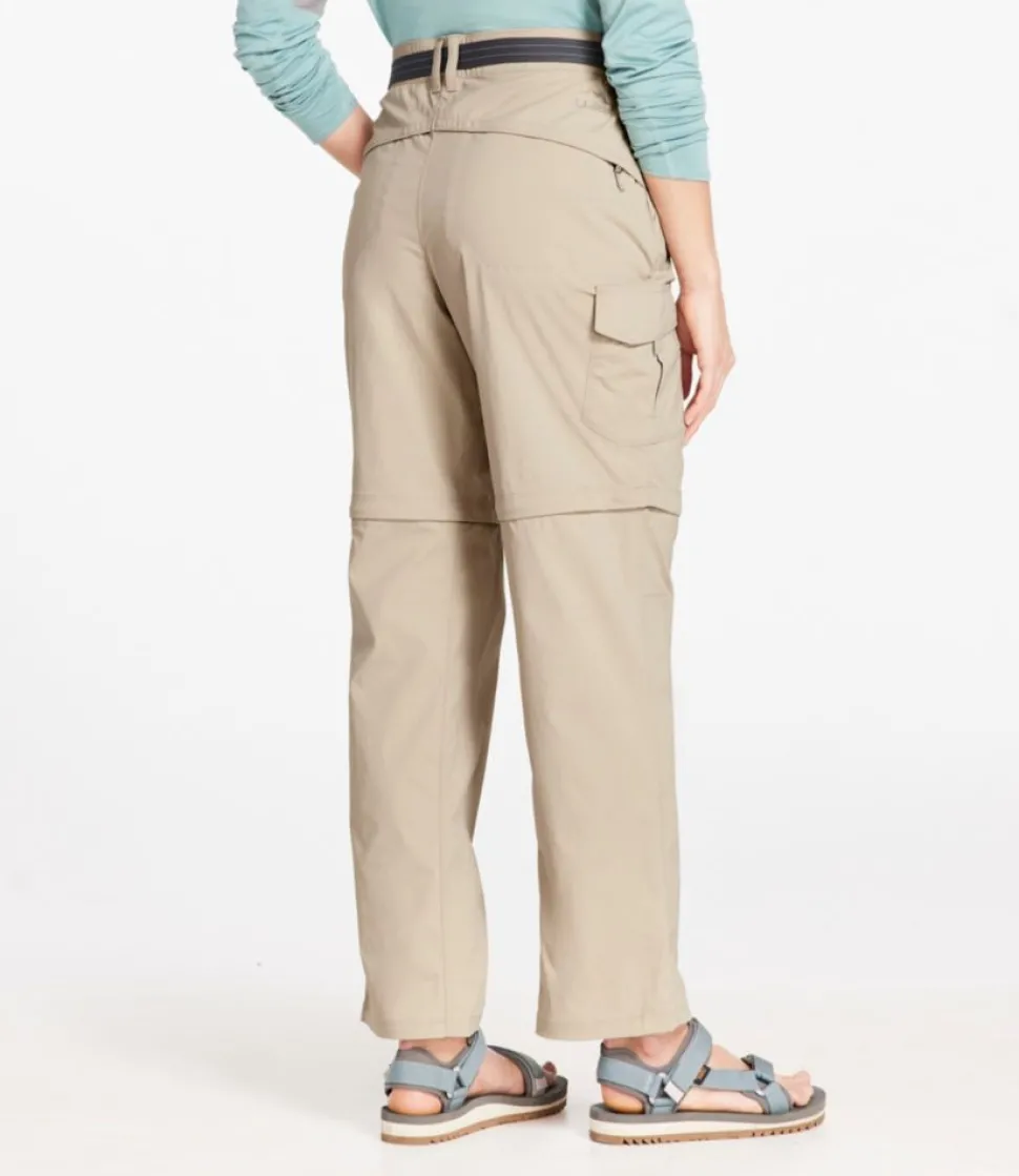 New L.L.Bean "Women's Tropicwear Zip-Off Pants, Mid-Rise"