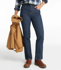Shop L.L.Bean "Women's True Shape Jeans, High-Rise Straight-Leg"