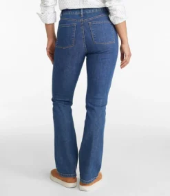New L.L.Bean "Women's True Shape Jeans, High-Rise Bootcut"