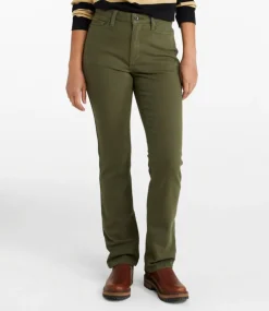 Outlet L.L.Bean "Women's True Shape Jeans, High-Rise Slim-Leg Colors"