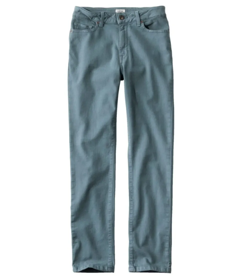 Outlet L.L.Bean "Women's True Shape Jeans, High-Rise Slim-Leg Colors"