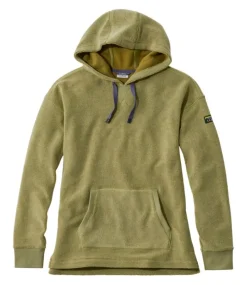 New L.L.Bean "Women's Tumbled Sherpa, Hooded Pullover"