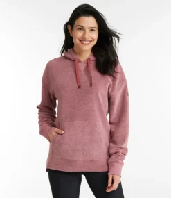 New L.L.Bean "Women's Tumbled Sherpa, Hooded Pullover"