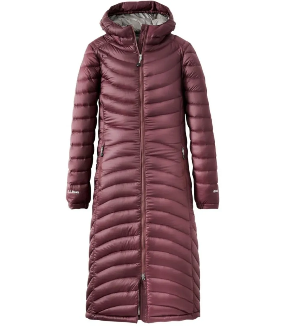 Clearance L.L.Bean "Women's Ultralight 850 Down Coat, Long"