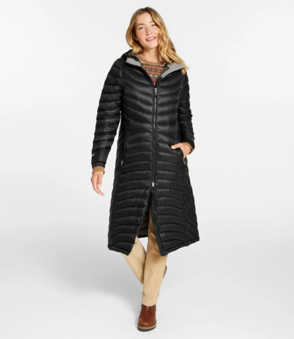 Clearance L.L.Bean "Women's Ultralight 850 Down Coat, Long"