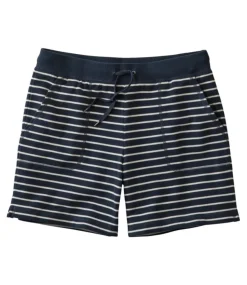 Flash Sale L.L.Bean "Women's Ultrasoft Sweats 6" Shorts, Stripe"