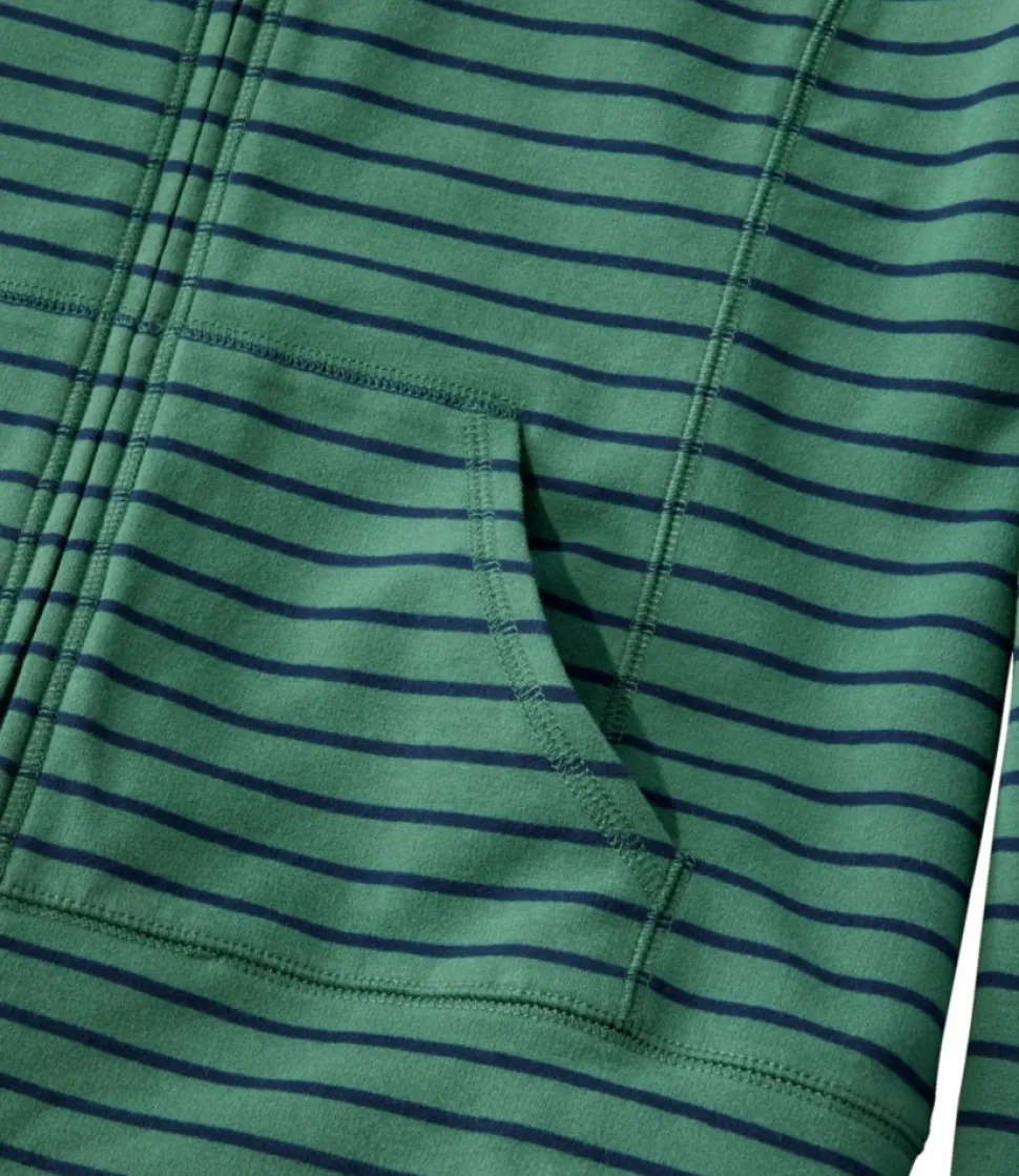 Flash Sale L.L.Bean "Women's Ultrasoft Sweats, Full-Zip Mock-Neck Jacket Stripe"