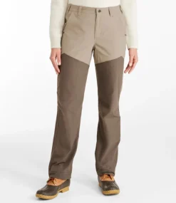 Discount L.L.Bean "Women's Upland Pro Hunting Pant, Mid-Rise" AshBark/DarkCinder