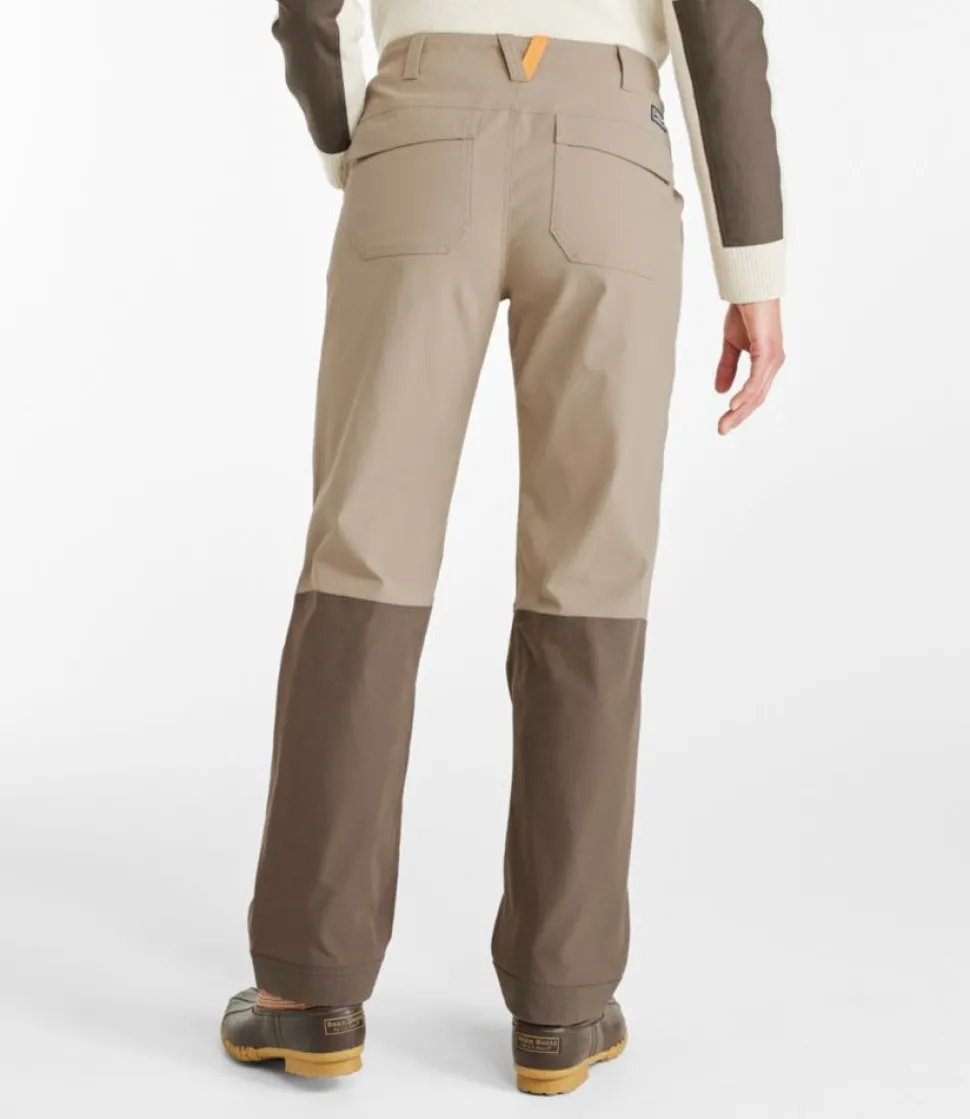 Discount L.L.Bean "Women's Upland Pro Hunting Pant, Mid-Rise" AshBark/DarkCinder