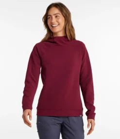 Outlet L.L.Bean "Women's VentureStretch Ottoman-Rib Hoodie"