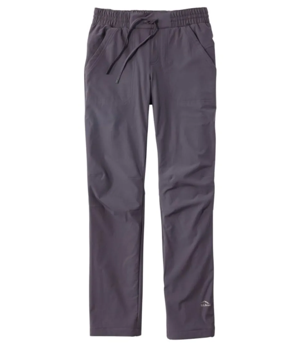 Sale L.L.Bean "Women's VentureStretch Trail Pants, Brushed-Back Straight-Leg"