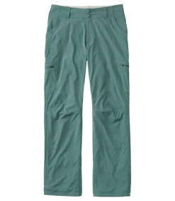 Discount L.L.Bean "Women's Vista Trekking Pants, Straight-Leg Lined" Granite/ClassicBlack