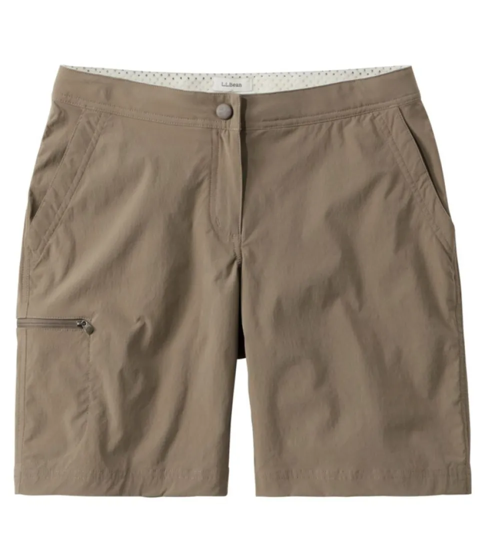 Best L.L.Bean "Women's Water-Repellent Comfort Trail Shorts, Mid-Rise"