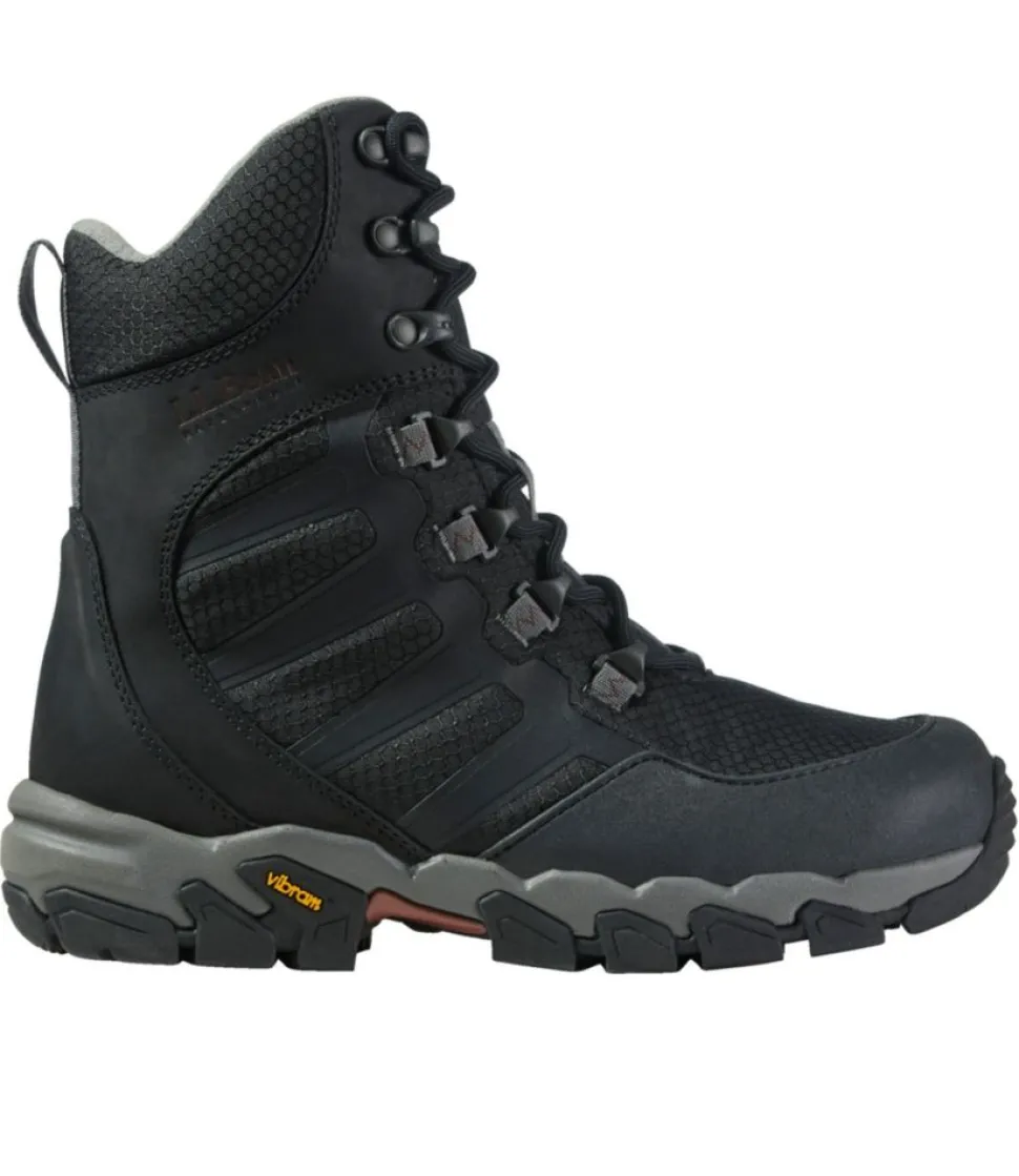 Fashion L.L.Bean "Women's Weather Challenger Insulated Boots" Black/Crimson