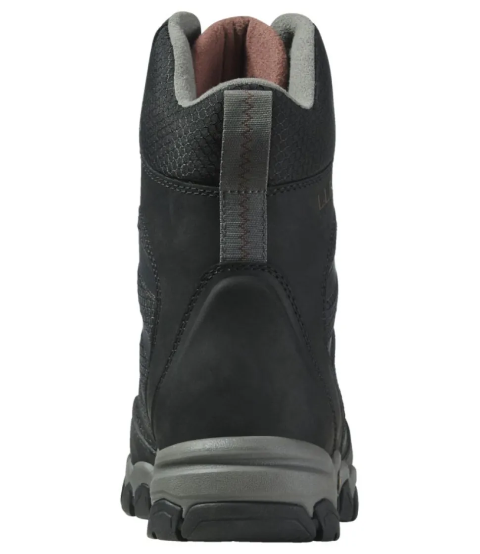 Fashion L.L.Bean "Women's Weather Challenger Insulated Boots" Black/Crimson
