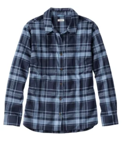 Discount L.L.Bean "Women's Whisperweight Flannel Shirt, Button-Down"