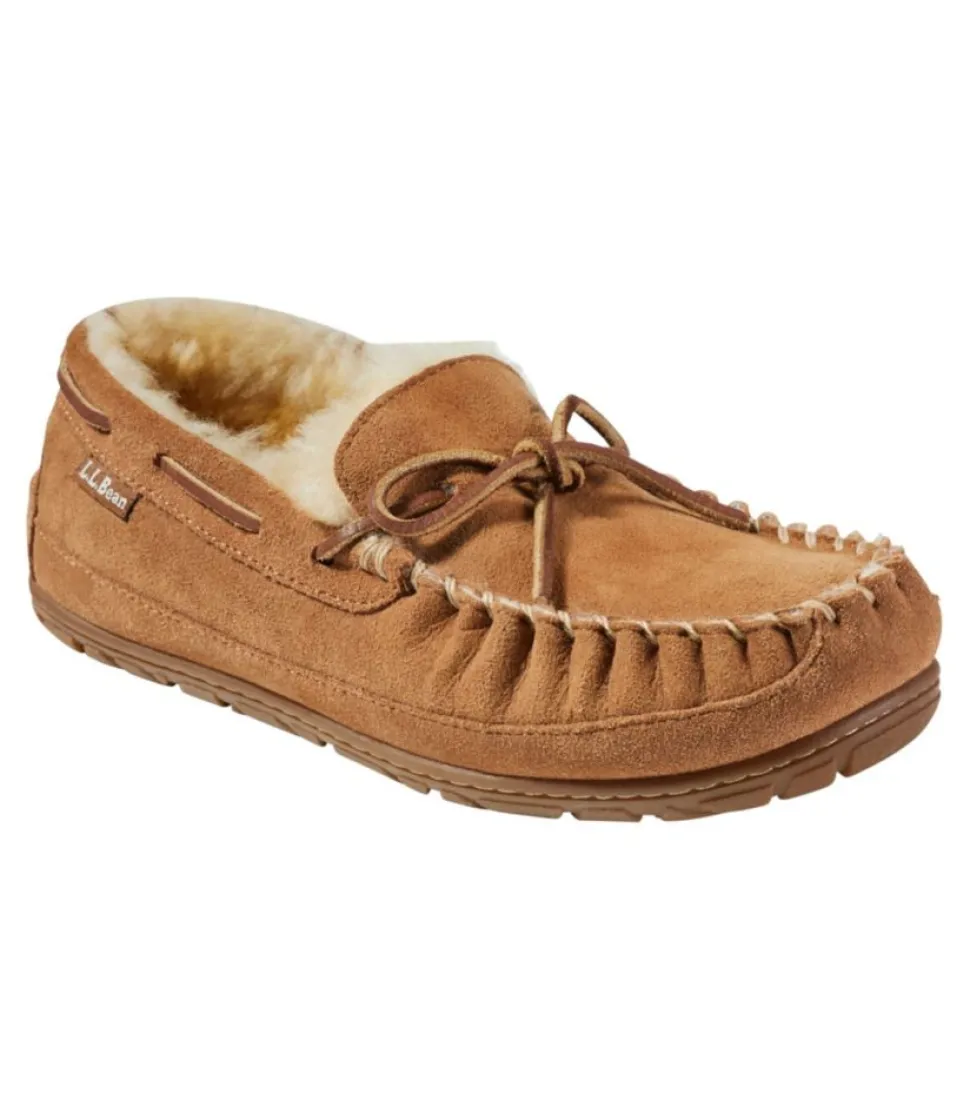 Best L.L.Bean "Women's Wicked Good Camp Moccasins" Brown