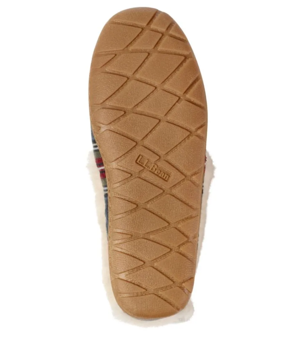 Fashion L.L.Bean "Women's Wicked Good Moccasins, Plaid" GrayStewart