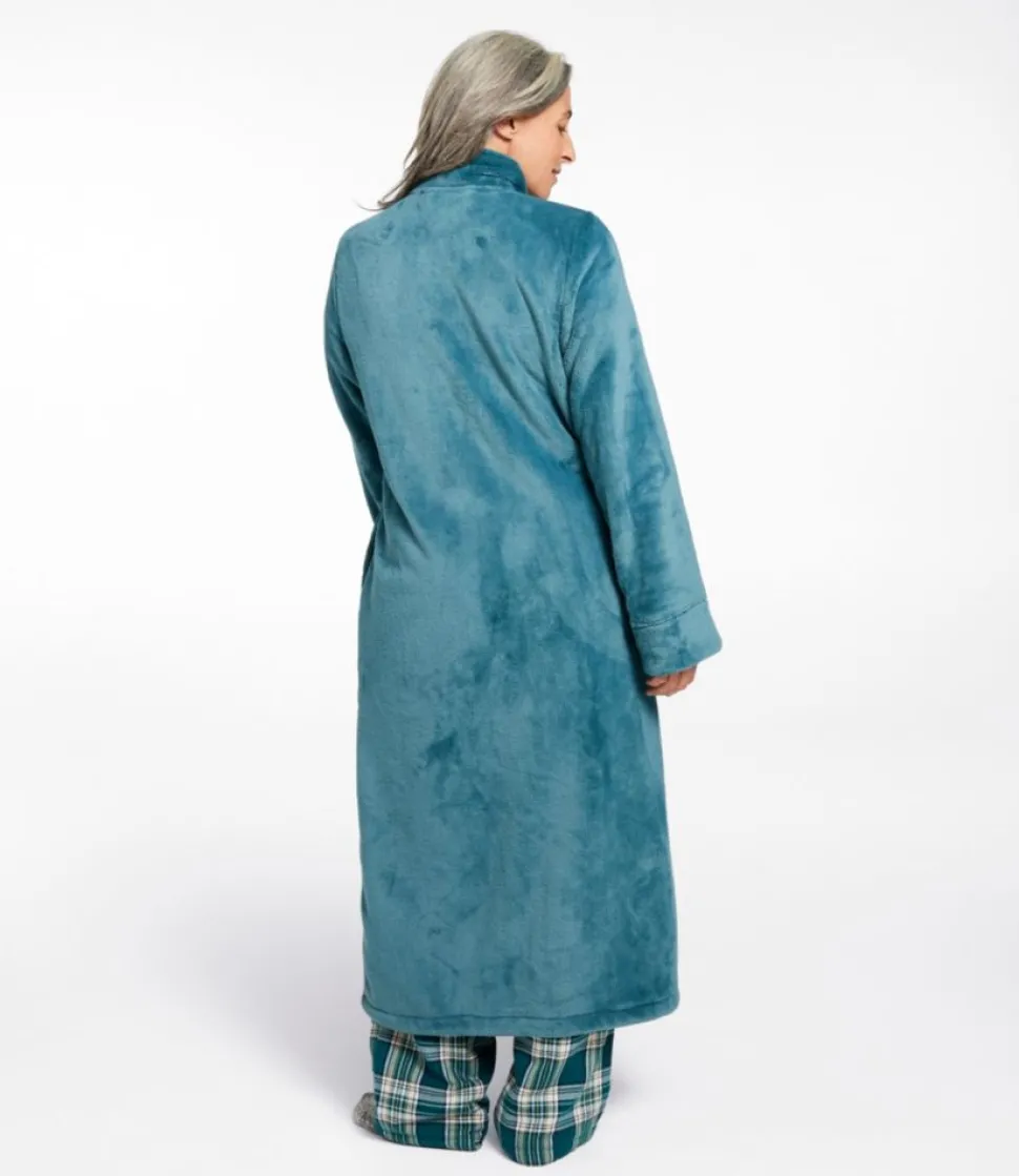 New L.L.Bean "Women's Wicked Plush Robe, Full-Zip"