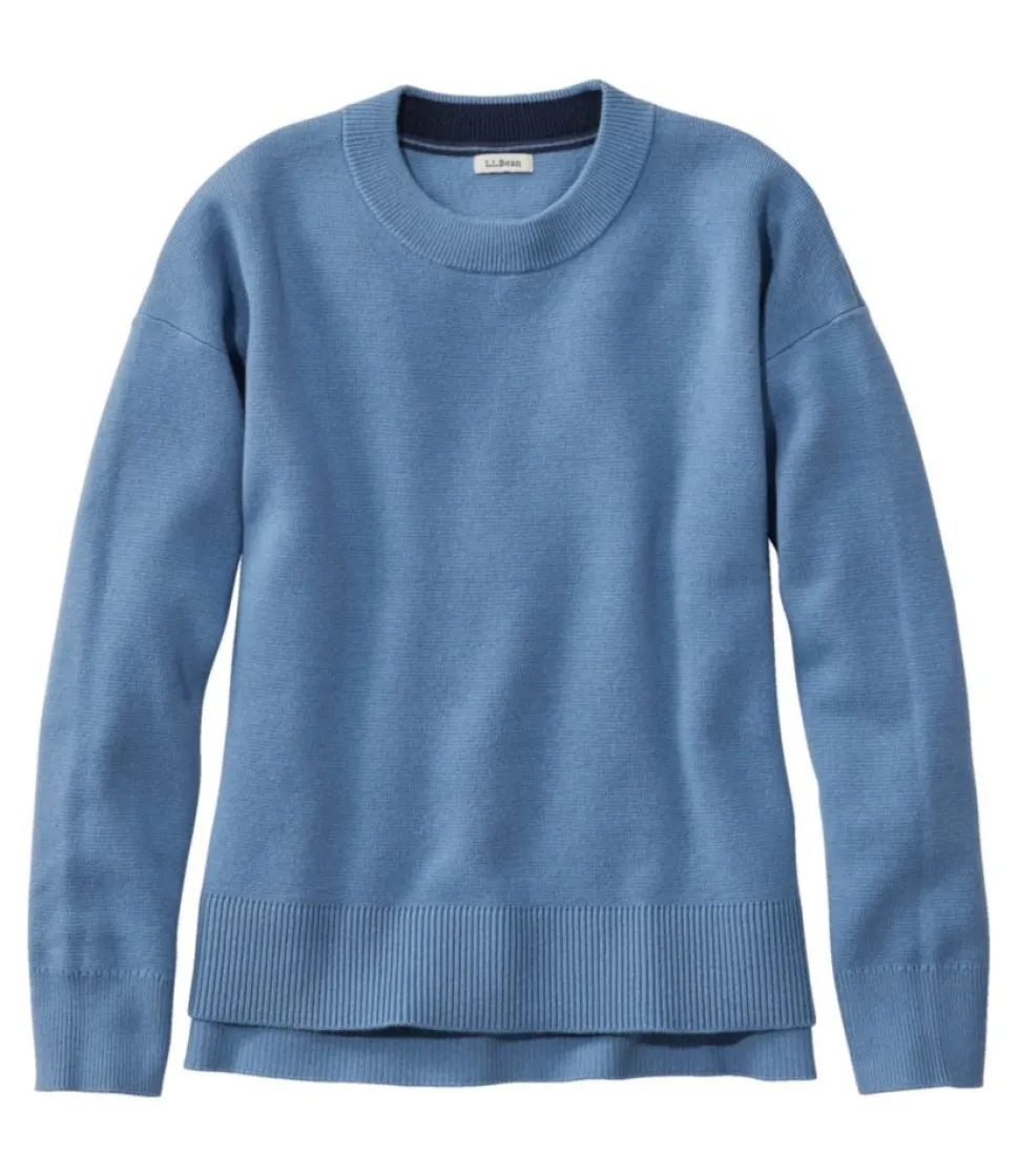 Store L.L.Bean "Women's Wicked Soft Cotton/Cashmere Crewneck Sweater"