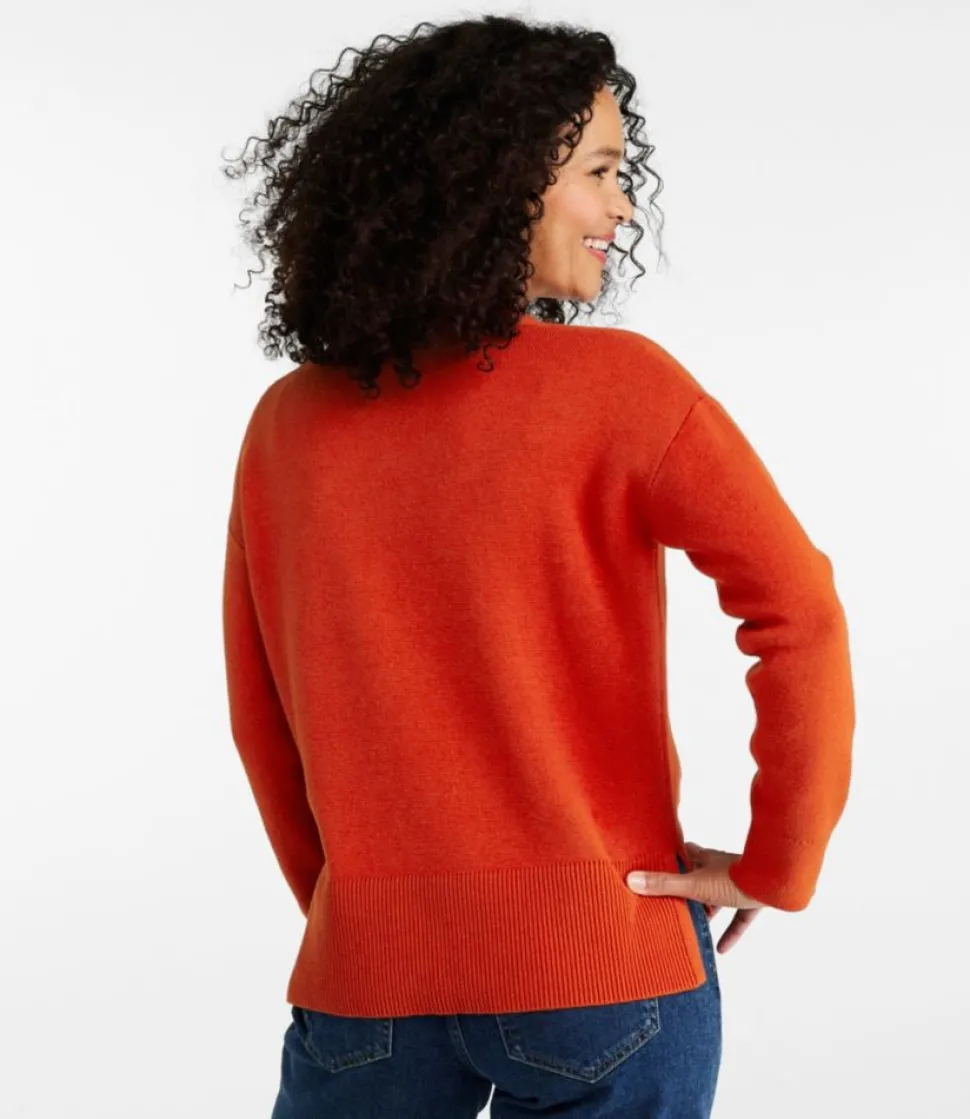 Store L.L.Bean "Women's Wicked Soft Cotton/Cashmere Crewneck Sweater"