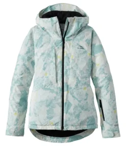 Online L.L.Bean "Women's Wildcat Waterproof Ski Jacket, Print" SeaSaltCamo